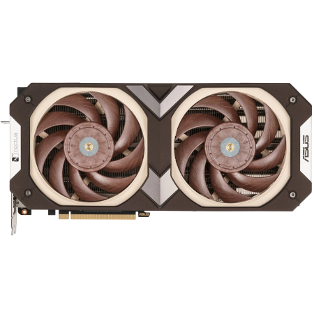 Видеокарта ASUS GeForce RTX 4080 Noctua OC Edition (RTX4080-O16G-NOCTUA) 16 Гб коричневый