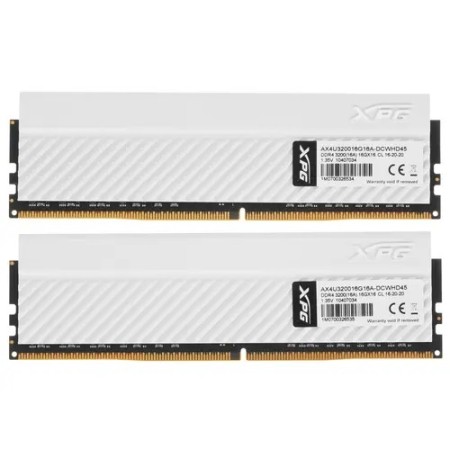 Оперативная память ADATA XPG GAMMIX D45 (AX4U320016G16A-DCWHD45) 32 ГБ белый