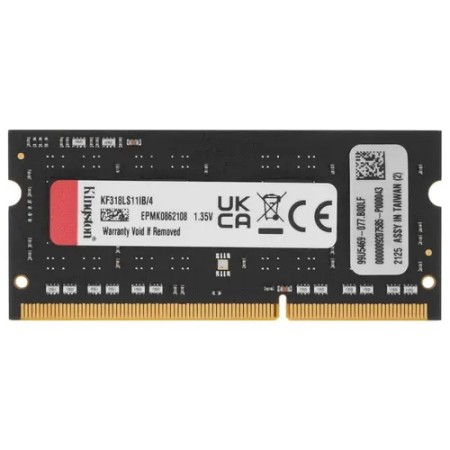 Оперативная память Kingston FURY Impact (KF318LS11IB/4) 4 ГБ черный