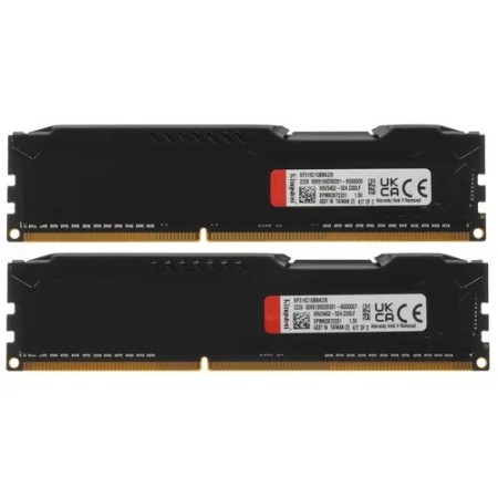 Оперативная память Kingston FURY Beast Black (KF316C10BBK2/8) 8 ГБ черный