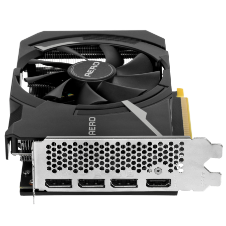 Видеокарта MSI GeForce RTX 3050 AERO ITX OC (RTX 3050 AERO ITX OC) 8 Гб черный