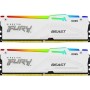 Оперативная память Kingston Fury Beast AMD RGB White (KF552C36BWEAK2-32) 32 ГБ белый