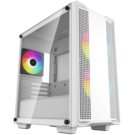 Корпус DeepCool CC360 ARGB (R-CC360-WHAPM3-G-1) белый