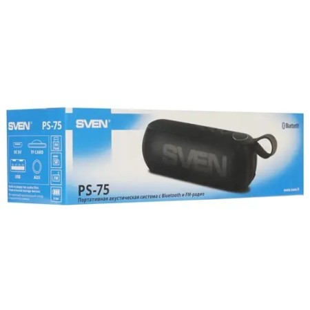 Колонка SVEN PS-75 (SV-018023) черный