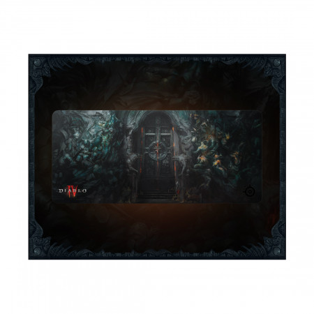 Коврик SteelSeries QcK Heavy XXL: Diablo IV Edition (63426) черный
