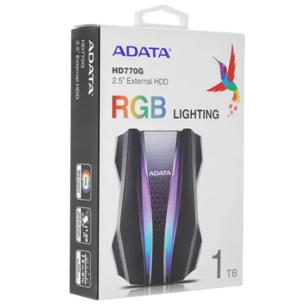 1 ТБ Внешний жесткий диск HDD ADATA HD770G (AHD770G-1TU32G1-CBK) черный