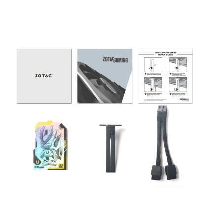 Видеокарта ZOTAC GAMING RTX 4070 Trinity (ZT-D40700D-10P) 12 Гб серый