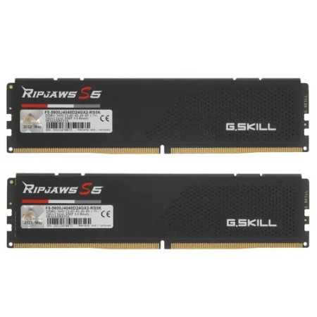 Оперативная память G.Skill RIPJAWS S5 (F5-5600J4040D24GX2-RS5K) 48 ГБ черный