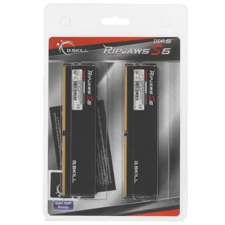 Оперативная память G.Skill RIPJAWS S5 (F5-5600J4040D24GX2-RS5K) 48 ГБ черный