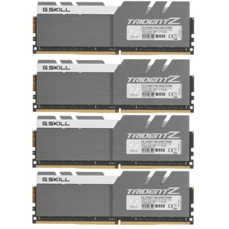 Оперативная память G.Skill TRIDENT Z (F4-3200C16Q-64GTZSW) 64 ГБ черный