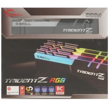 Оперативная память G.Skill TRIDENT Z RGB (F4-3200C16Q-64GTZR) 64 ГБ черный