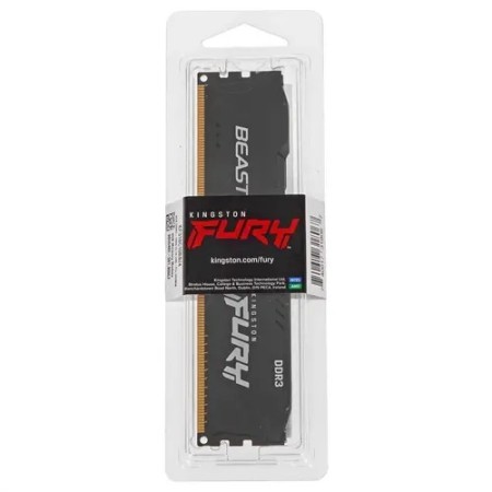 Оперативная память Kingston FURY Beast Black (KF318C10BB/4) 4 ГБ черный