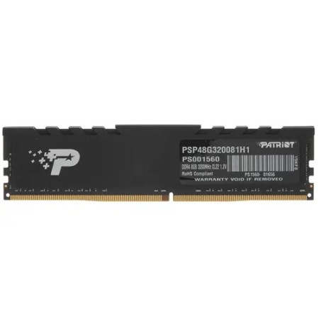 Оперативная память Patriot Signature Line Premium (PSP48G320081H1) 8 ГБ черный