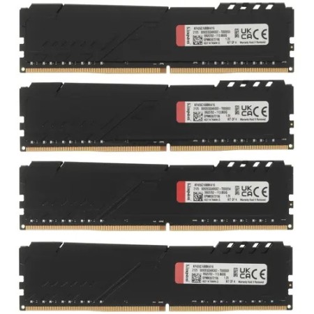 Оперативная память Kingston FURY Beast Black (KF426C16BBK4/16) 16 ГБ черный