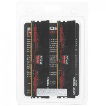 Оперативная память AMD Radeon R9 Gamer Series (R9S416G3606U2K) 16 ГБ черный