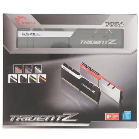 Оперативная память G.Skill TRIDENT Z (F4-3600C17D-16GTZSW) 16 ГБ серый