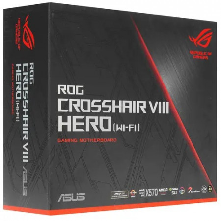 Материнская плата ASUS ROG Crosshair VIII Hero (WI-FI) черный