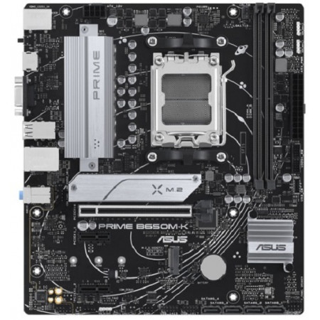 Материнская плата ASUS PRIME B650M-K черный