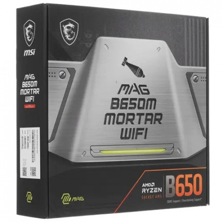 Материнская плата MSI MAG B650M MORTAR WIFI черный