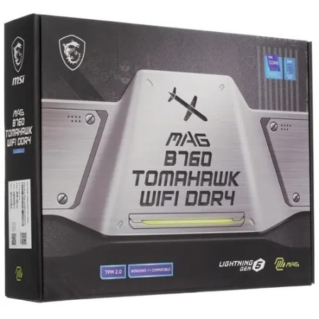 Материнская плата MSI MAG B760 TOMAHAWK WIFI DDR4 черный