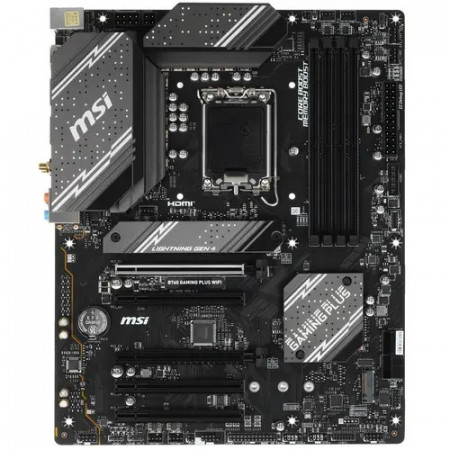 Материнская плата MSI B760 GAMING PLUS WIFI черный