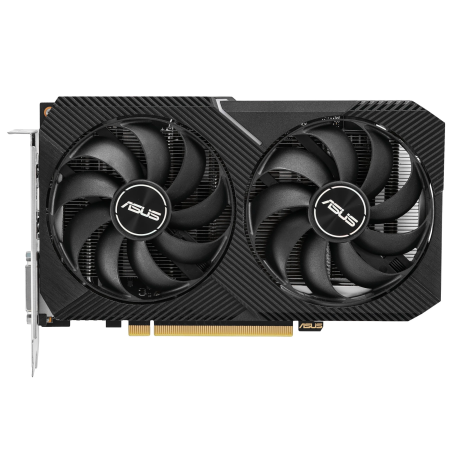 Видеокарта ASUS RTX 3050 Dual V2 OC (DUAL-RTX3050-O8G-V2) 8 Гб черный