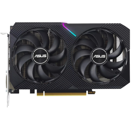 Видеокарта ASUS RTX 3050 Dual V2 OC (DUAL-RTX3050-O8G-V2) 8 Гб черный