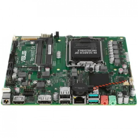 Материнская плата ASUS Pro H610T D4-CSM зеленый