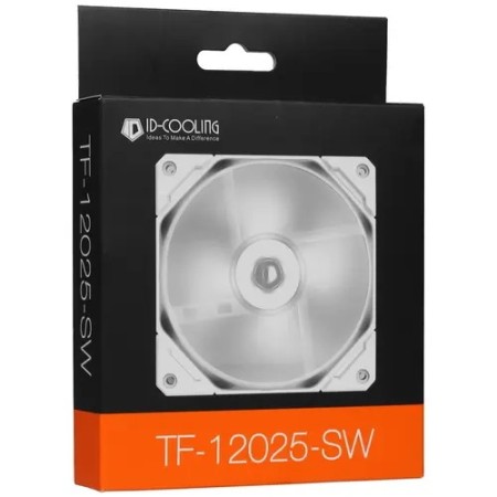 Вентилятор ID-COOLING TF Series (TF-12025-SW) белый