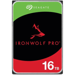 16 ТБ Жесткий диск Seagate IronWolf Pro (ST16000NT001) черный