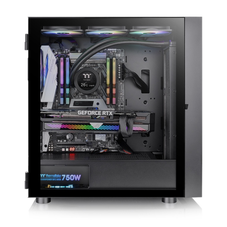 Корпус Thermaltake H570 TG ARGB (CA-1T9-00M1WN-01) черный