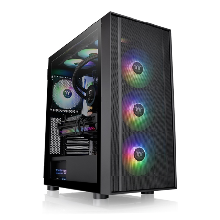 Корпус Thermaltake H570 TG ARGB (CA-1T9-00M1WN-01) черный