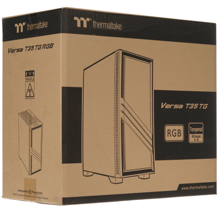 Корпус Thermaltake Versa T35 TG RGB (CA-1R7-00M1WN-00) черный