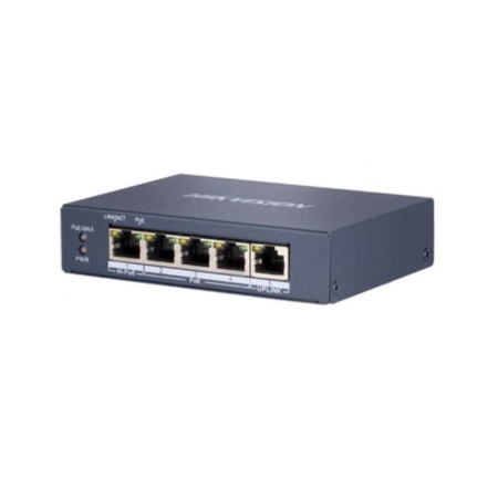 Коммутатор Hikvision DS-3E0505HP-E черный