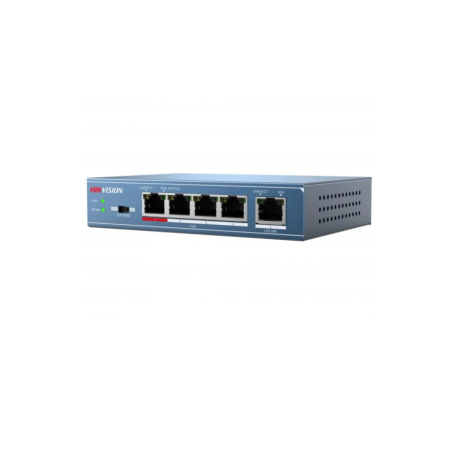Коммутатор Hikvision DS-3E0105P-E(B) черный