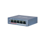 Коммутатор Hikvision DS-3E0105P-E/M(B) черный