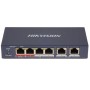 Коммутатор Hikvision DS-3E0106HP-E черный
