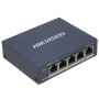 Коммутатор Hikvision DS-3E0505P-E черный
