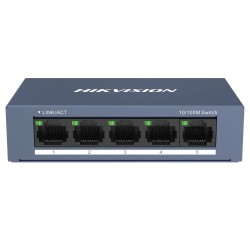 Коммутатор Hikvision DS-3E0105-O синий