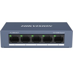 Коммутатор Hikvision DS-3E0105-O синий