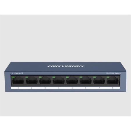 Коммутатор Hikvision DS-3E0508-E(B) синий