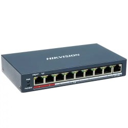 Коммутатор Hikvision DS-3E0109P-E(C) синий