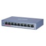 Коммутатор Hikvision DS-3E0109P-E/M(B) синий