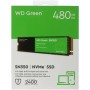 480 ГБ SSD диск WD Green SN350 (WDS480G2G0C) зеленый