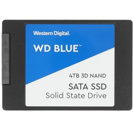 4 ТБ SSD диск WD Blue (WDS400T2B0A) синий