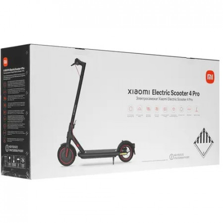 Электросамокат Xiaomi Mi Electric Scooter 4 Pro (DDHBC20NEB) черный