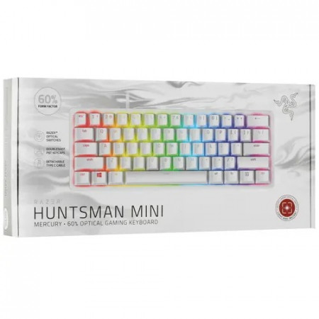 Клавиатура проводная Razer Huntsman Mini (RZ03-03392200-R3R1) белый