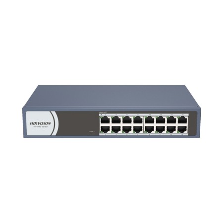Коммутатор Hikvision DS-3E0116R-O синий