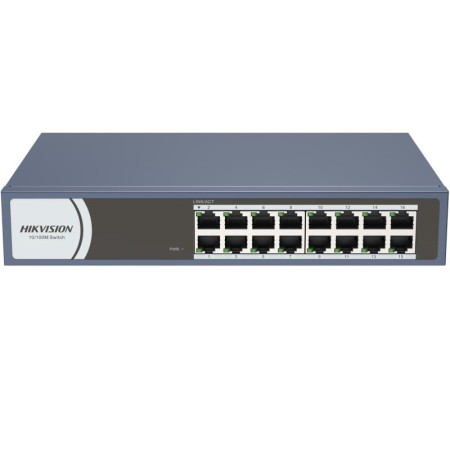 Коммутатор Hikvision DS-3E0116R-O синий