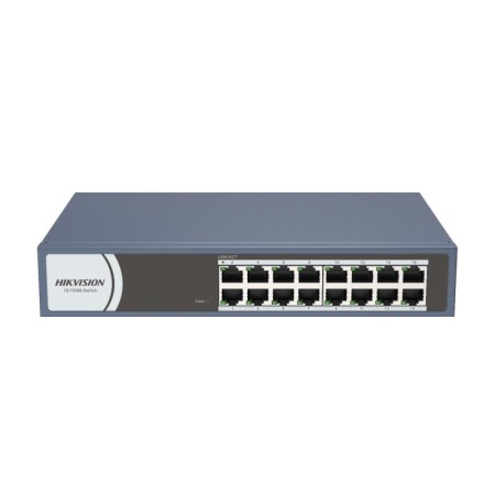 Коммутатор Hikvision DS-3E0116R-O синий